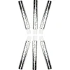 6 SARBACANES SÉCURISÉES CARTON 15CM ARGENT MÉTAL