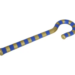 SCEPTRE PHARAON PVC ÉGYPTE ANTIQUE 35CM OR