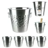 SEAU A CHAMPAGNE ACIER 22CM