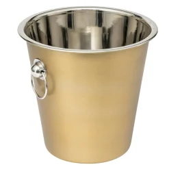 SEAU À CHAMPAGNE INOX 21.5CM OR