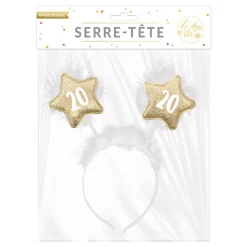 SERRE-TÊTE ANNIVERSAIRE 20AINE