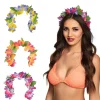 SERRE-TÊTE FLEURS SYNTHÉTIQUES HAWAÏ