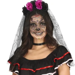 SERRE-TÊTE MARIAGE HALLOWEEN
