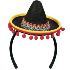 SERRE-TÊTE SOMBRERO MEXIQUE MULTICOLORE
