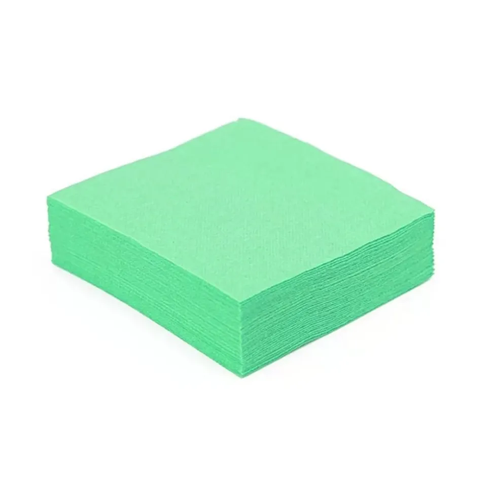 40 SERVIETTES COCKTAIL PAPIER 25CM AQUA