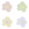 20 SERVIETTES COCKTAIL PAPIER FLEURS 26CM PASTEL