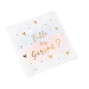 16 SERVIETTES GENDER REVEAL PARTY 33X33CM