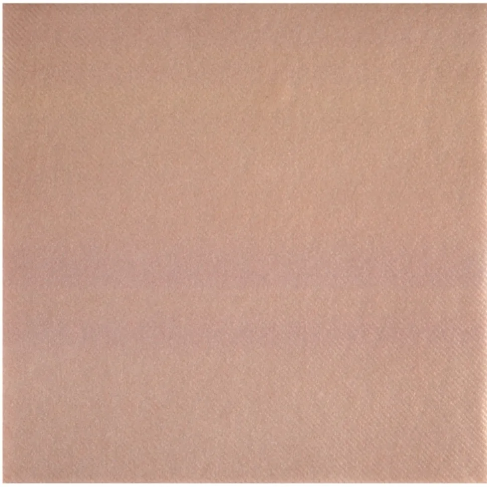 20 SERVIETTES INTISSÉES 65GR 40 ROSE GOLD
