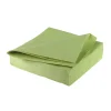 25 SERVIETTES PAPIER AIRLAID 40CM VERT SAUGE
