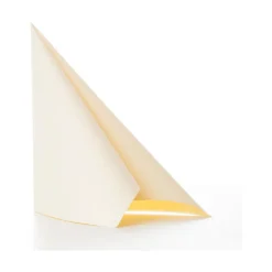 25 SERVIETTES PAPIER AIRLAID 40CM CHAMPAGNE