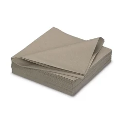 25 SERVIETTES PAPIER AIRLAID 40CM TAUPE