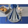 25 SERVIETTES PAPIER AIRLAID 40CM COOL GRAY