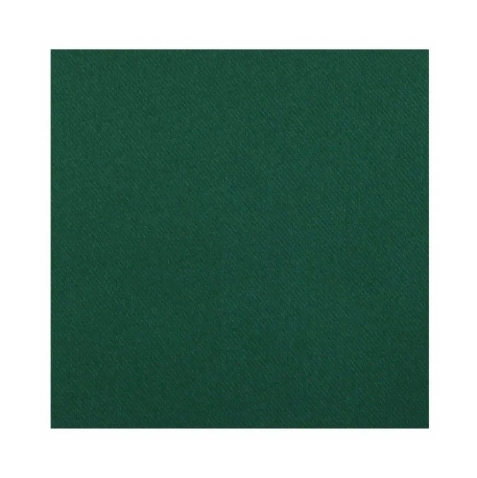 25 SERVIETTES PAPIER AIRLAID 40CM VERT FORÊT