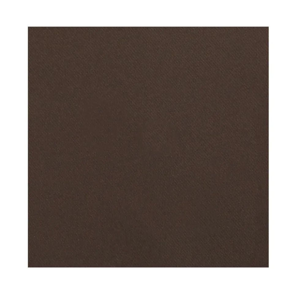 25 SERVIETTES PAPIER AIRLAID 40CM CHOCOLAT