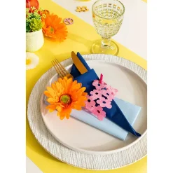25 SERVIETTES PAPIER AIRLAID 40CM BLEU GLACIER