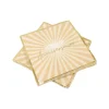 20 SERVIETTES PAPIER ANNIVERSAIRE ÉCLAT 33CM SABLE