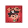 20 SERVIETTES PAPIER COCO LE PIRATE 33CM COLORÉ