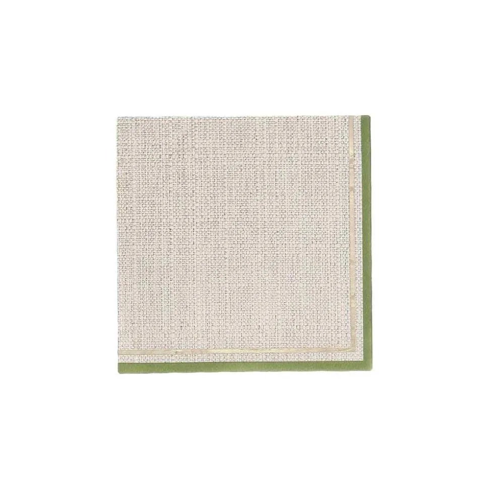 20 SERVIETTES PAPIER COCO PALM 24CM CANNAGE