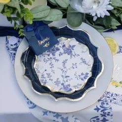 16 SERVIETTES PAPIER DOLCE VITA 33CM BLEU ROI