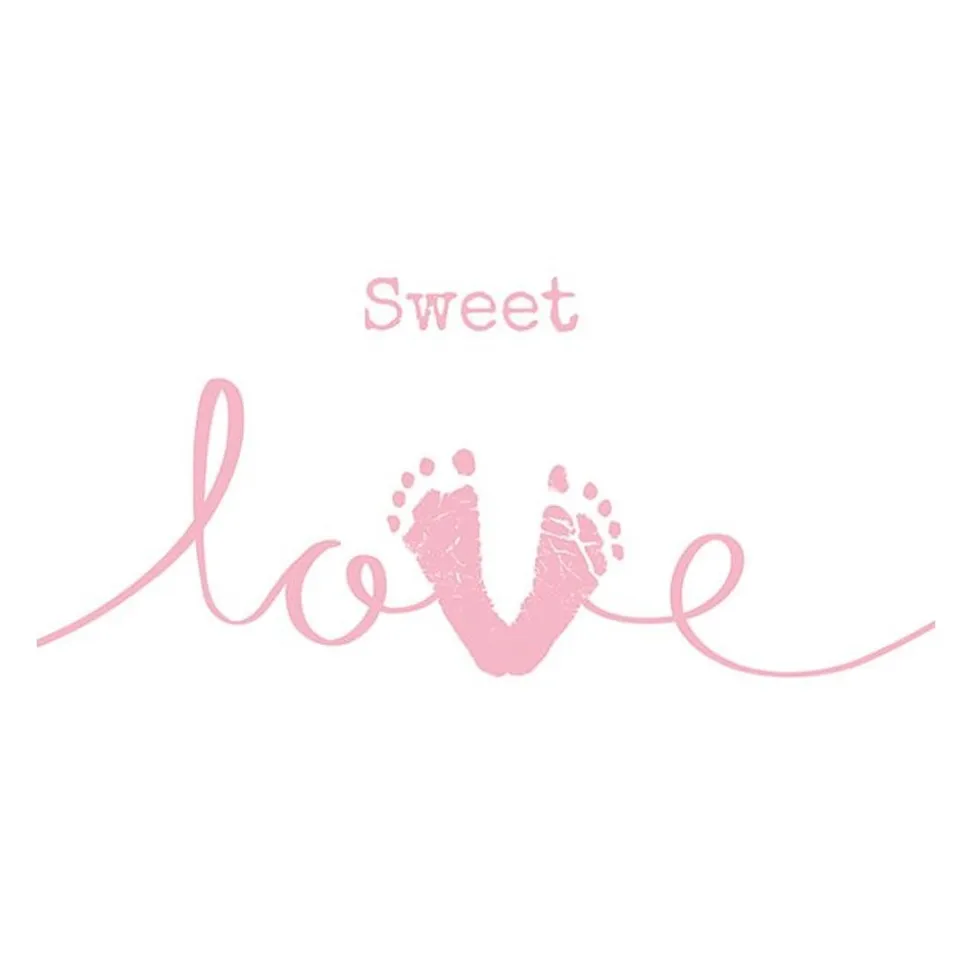 20 SERVIETTES PAPIER DOUX AMOUR FILLE 33CM ROSE