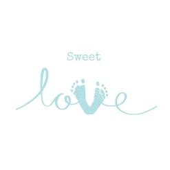 20 SERVIETTES PAPIER DOUX AMOUR GARS 33CM BLEU