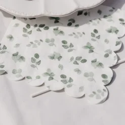 16 SERVIETTES PAPIER FESTON BOTANIC 33CM SAUGE
