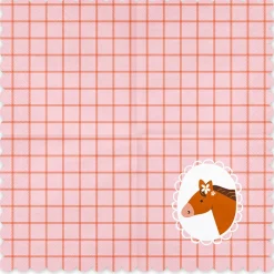 12 SERVIETTES PAPIER FESTON CHEVAL 33CM ROSE