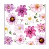 20 SERVIETTES PAPIER FLEURS GLOIRE D'ÉTÉ 33CM