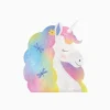 20 SERVIETTES PAPIER FORME LICORNE MAGIQUE 40X33CM