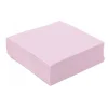 40 SERVIETTES PAPIER GAUFRÉ 38CM VIEUX ROSE