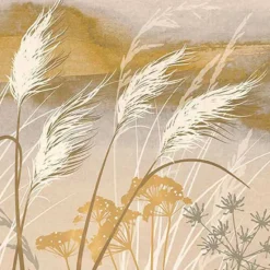 20 SERVIETTES PAPIER HERBES SAUVAGES AU VENT 33CM