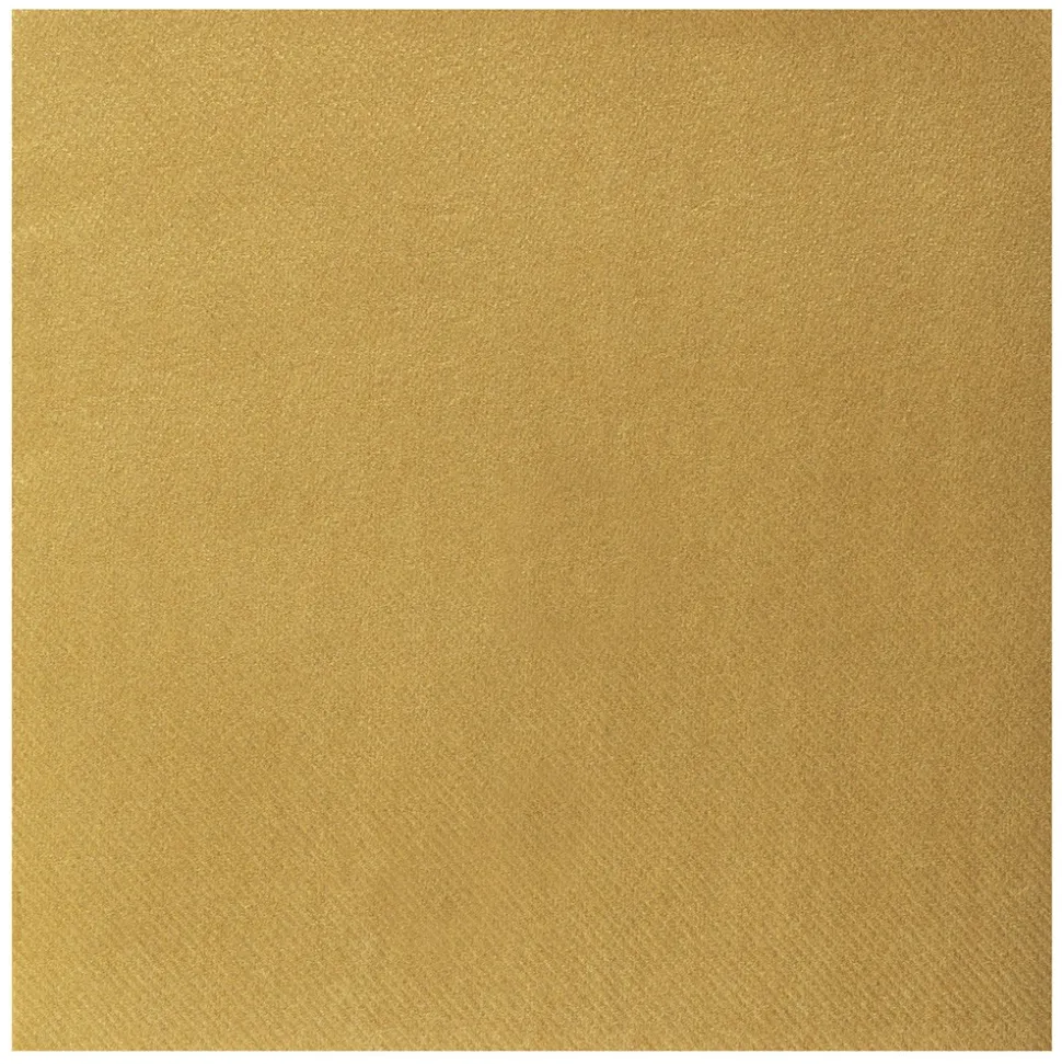 20 SERVIETTES PAPIER INTISSÉ AIRLAID 40CM OR
