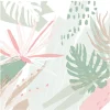 20 SERVIETTES PAPIER JARDIN EDEN PASTEL 33CM