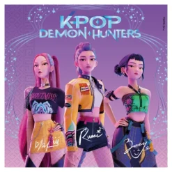 20 SERVIETTES PAPIER K-POP DEMON HUNTERS 33CM