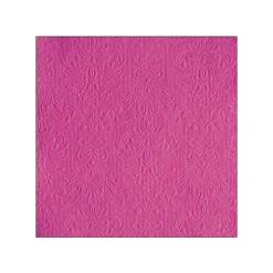 15 SERVIETTES PAPIER ÉLÉGANCE 33CM MAGENTA