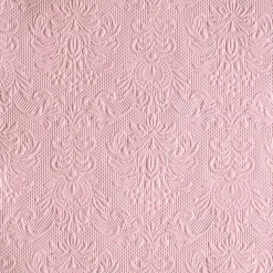 15 SERVIETTES PAPIER ÉLÉGANCE 33CM ROSE PASTEL