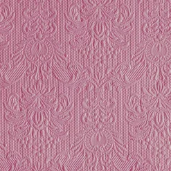 15 SERVIETTES PAPIER ÉLÉGANCE 33CM ROSE PÂLE