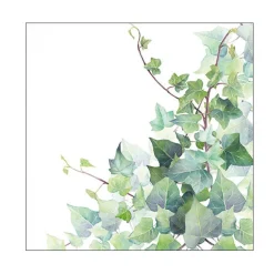 20 SERVIETTES PAPIER LIERRE HEDERA 33CM