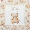 12 SERVIETTES PAPIER LITTLE TEDDY 33CM IVOIRE