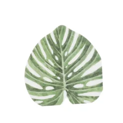 20 SERVIETTES PAPIER MONSTERA 31.5X32CM VERT