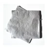 20 SERVIETTES PAPIER OUATE 3 PLIS 33CM ARGENT