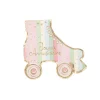 16 SERVIETTES PAPIER PATINS PASTEL PARTY 33CM