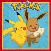 20 SERVIETTES PAPIER POKÉMON NEXT GENERATION 33CM