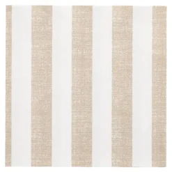 20 SERVIETTES PAPIER PREMIUM LIGNES 40CM SABLE