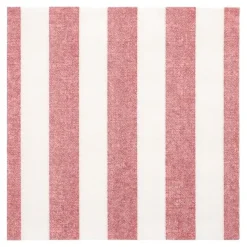 20 SERVIETTES PAPIER PREMIUM LIGNES 40CM BORDEAUX