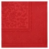 20 SERVIETTES PAPIER PREMIUM ROYAL 40CM BORDEAUX