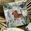 16 SERVIETTES PAPIER SAFARI NATURE SAUVAGE 33CM