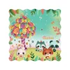 20 SERVIETTES PAPIER TROPICAL BANGOBERRY 33CM VERT