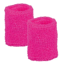 SET DE 3 BANDEAUX ÉPONGE ROSE FLUO