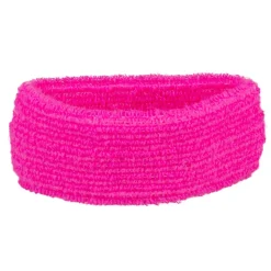 SET DE 3 BANDEAUX ÉPONGE ROSE FLUO
